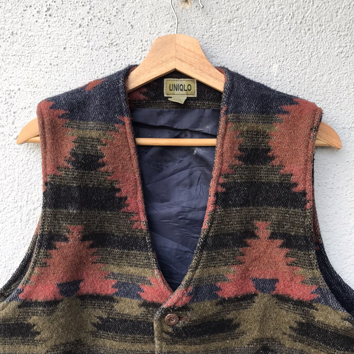 Japanese Brand Vintage Japanese Navajo Design Vest Size US M / EU 48-50 / 2 - 2 Thumbnail