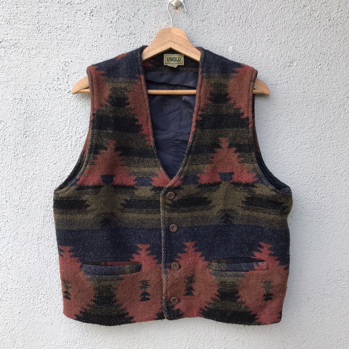 Japanese Brand Vintage Japanese Navajo Design Vest Size US M / EU 48-50 / 2 - 1 Thumbnail