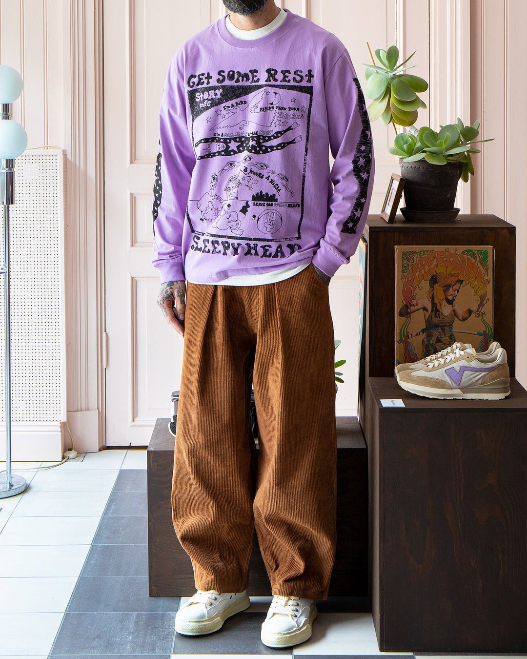 Story Mfg. STORY MFG. Lush Pants Bark Brown Corduroy | Grailed