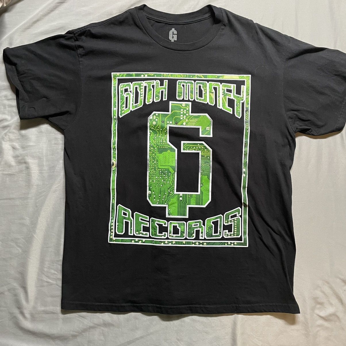 Goth Money Goth Money Records Digital Logo Tee | Grailed