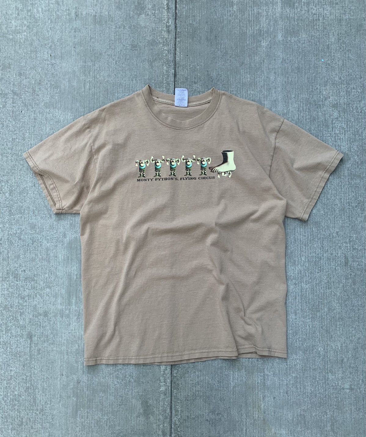 Vintage 2001 My Brain Hurts Tee Size US XL / EU 56 / 4 - 2 Thumbnail