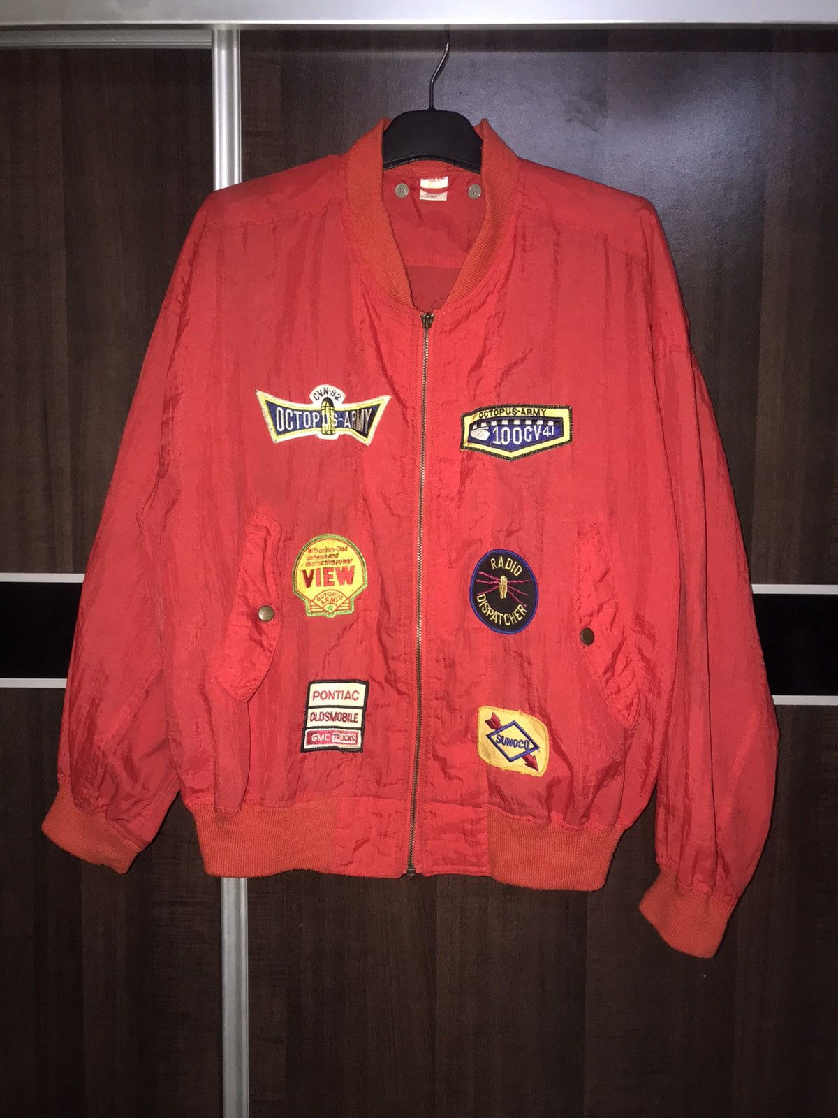 Vintage 🔥 Vintage Octopus Army Light Jacket Made in U.S.A. Size US XL / EU 56 / 4 - 1 Thumbnail