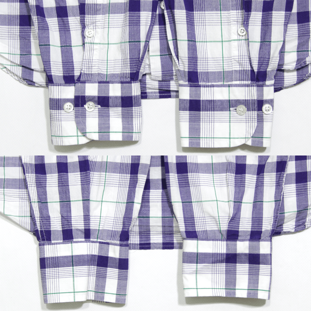 Burberry Nova Check Logo Navy Shirt Vintage Size US S / EU 44-46 / 1 - 7 Thumbnail