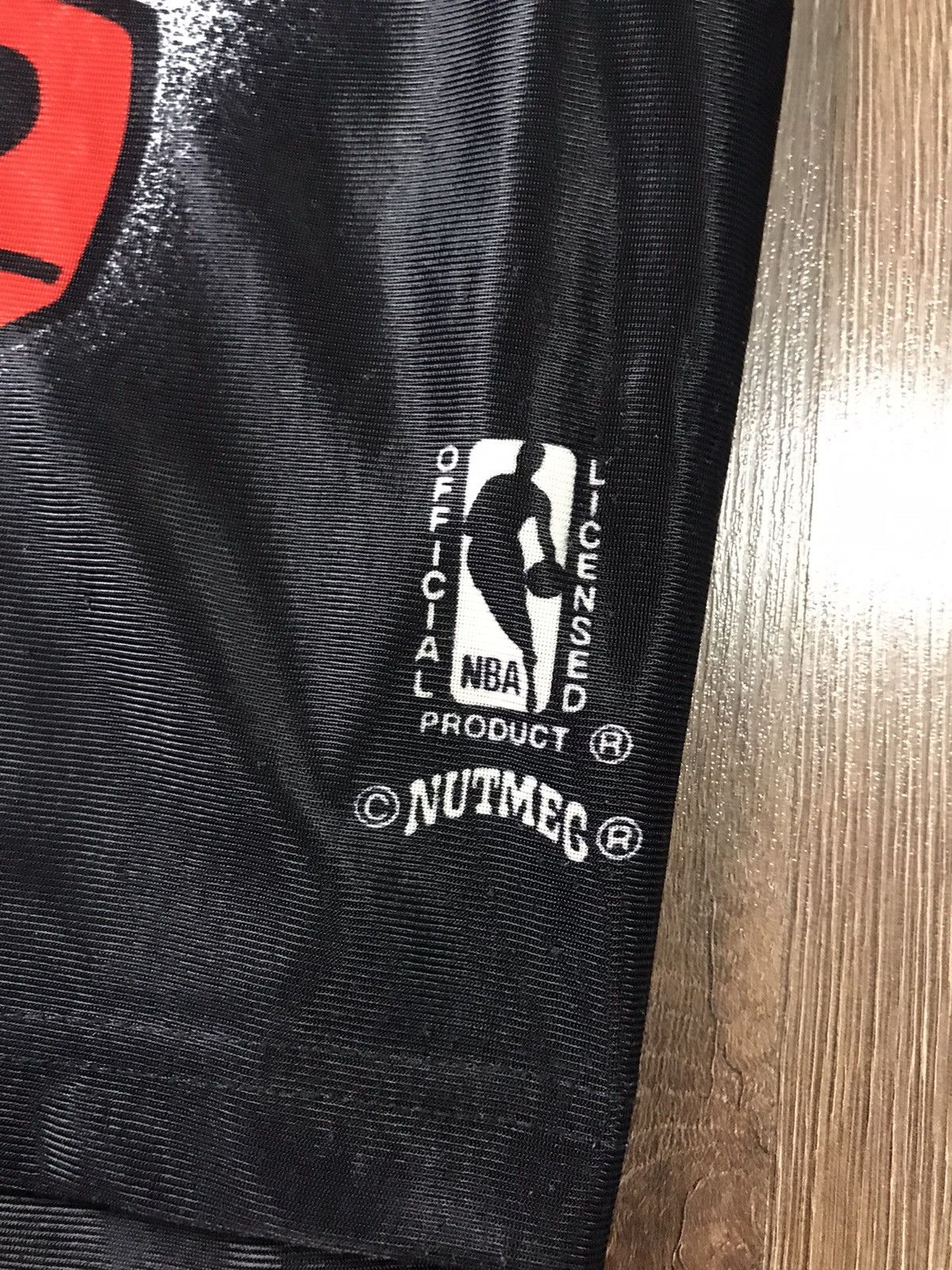 NBA × Vintage Vintage Chicago Bulls Tee Jersey NBA over print Rare Nutmeg Size US L / EU 52-54 / 3 - 6 Thumbnail