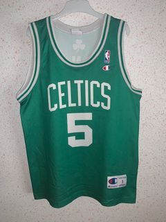 Adidas Boston Celtics Kevin Garnett #5 Green Black Jersey - Size L