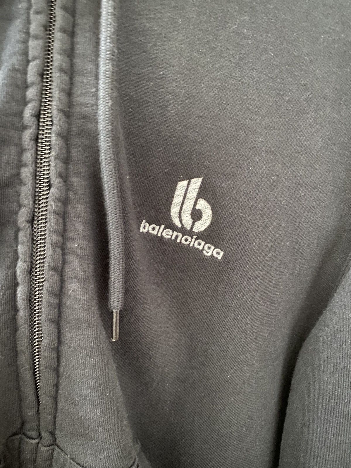 Balenciaga Balenciaga Logo zip hoodie Size US M / EU 48-50 / 2 - 2 Thumbnail