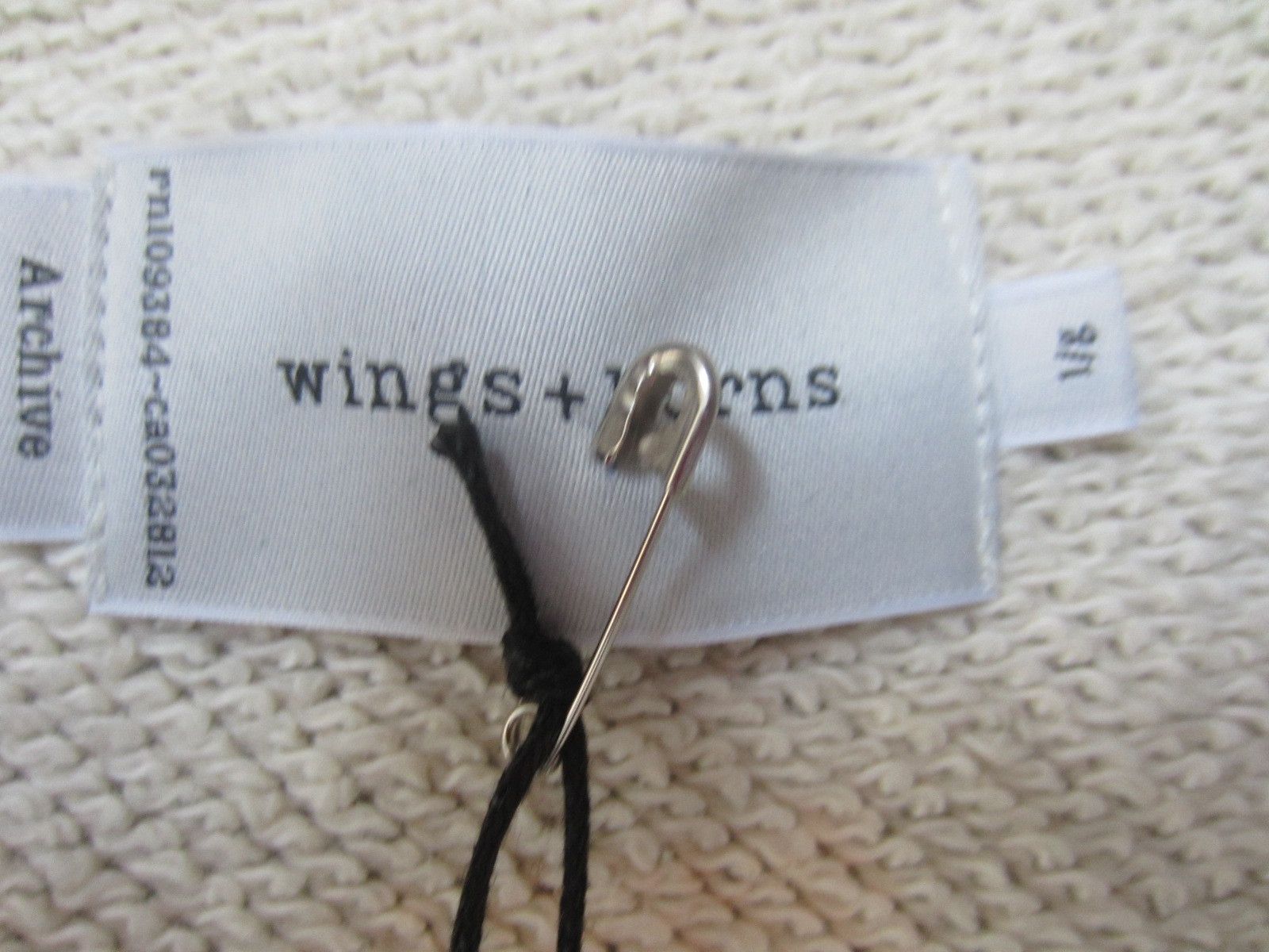 Wings + Horns NEW Tiger Fleece Zip Hoodie Size US L / EU 52-54 / 3 - 2 Preview