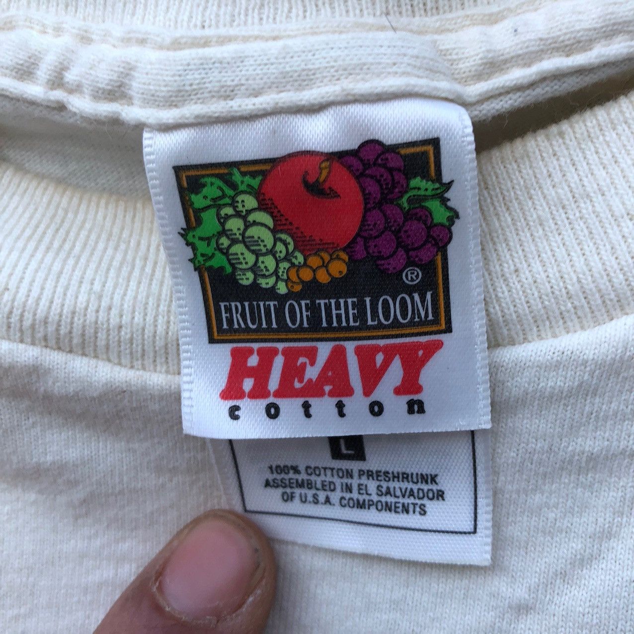 Fruit Of The Loom × Vintage 1999 College Spring Break Monkey T 90s animal jungle nature Size US L / EU 52-54 / 3 - 4 Thumbnail
