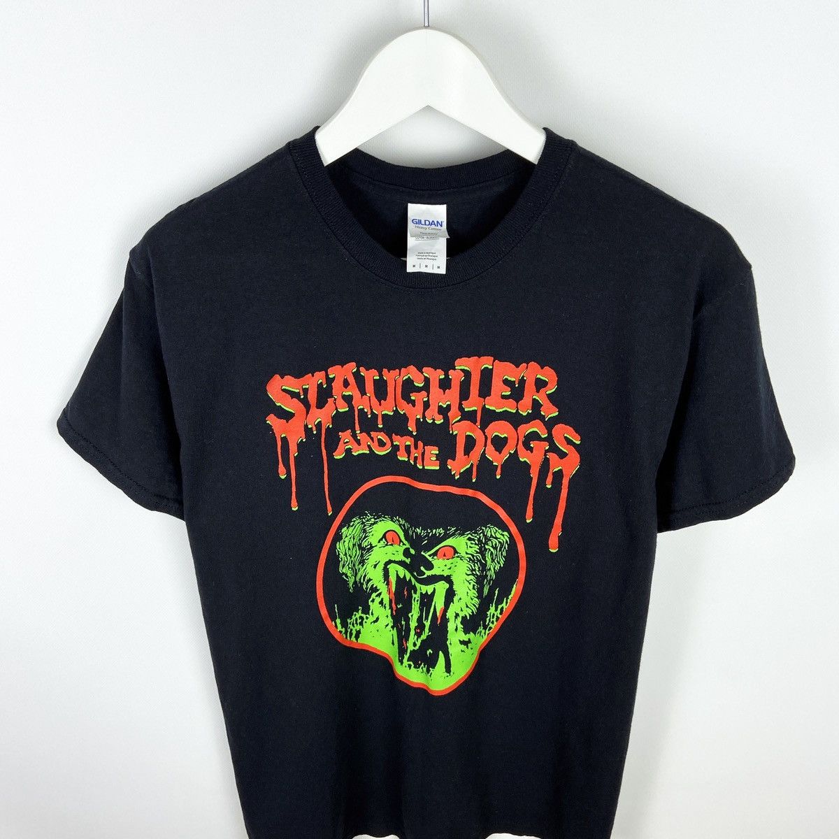 Band Tees Slaughter and The Dogs English Punk Rock Band tee size M Size US M / EU 48-50 / 2 - 3 Thumbnail