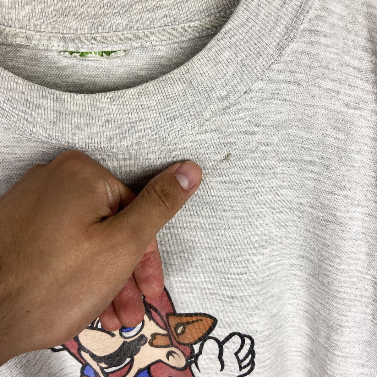 Nintendo Vintage 90s rare Racoon Super Mario Bros 3 USA Nintendo tee Size US L / EU 52-54 / 3 - 5 Thumbnail