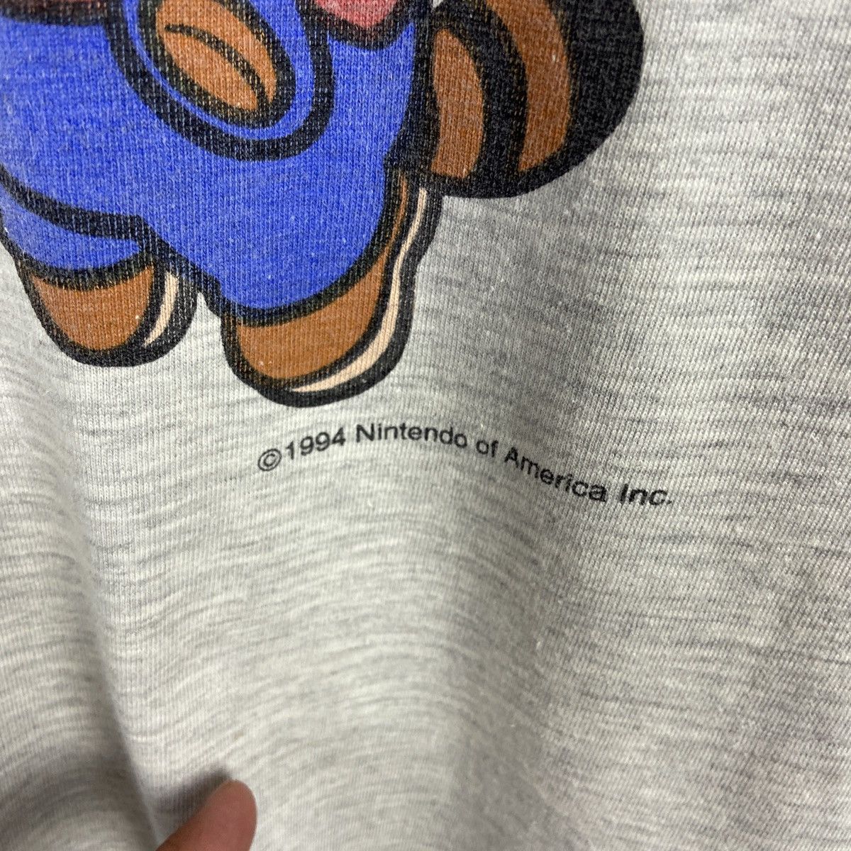 Nintendo Vintage 90s rare Racoon Super Mario Bros 3 USA Nintendo tee Size US L / EU 52-54 / 3 - 4 Thumbnail