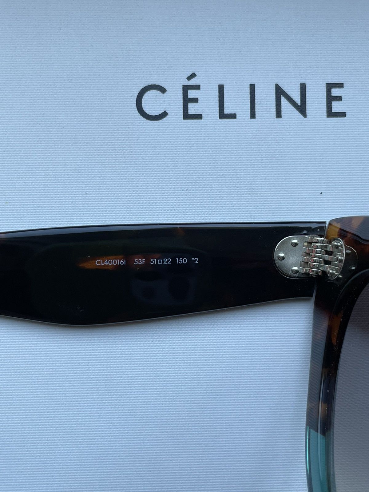 Celine Celine cat eye sunglasses CL400161 (53F) Size ONE SIZE - 7 Thumbnail