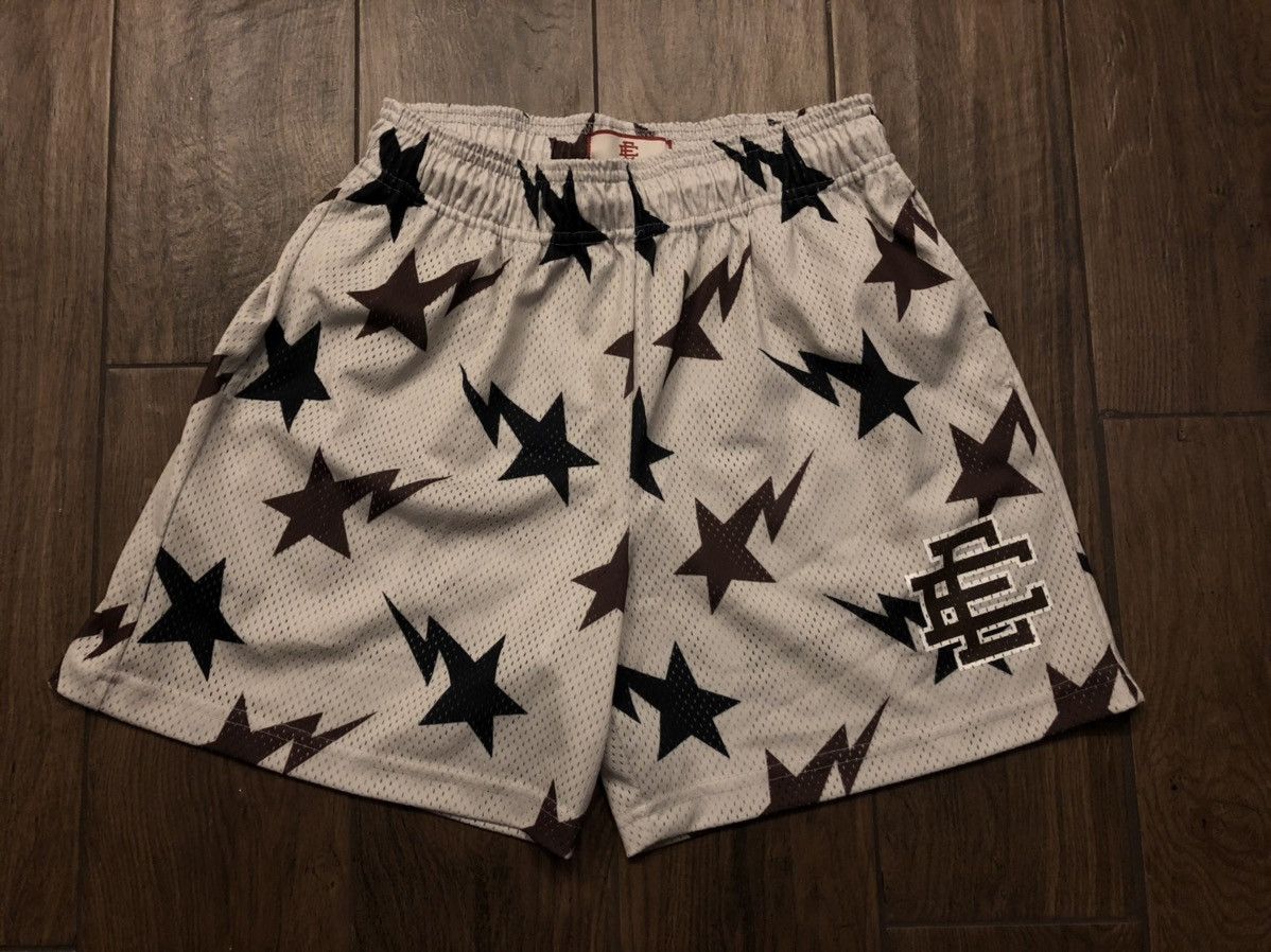 BAPE ERIC EMANUEL BAPESTA SHORTS - SIZE LARGE NOW AVAILABLE FOR