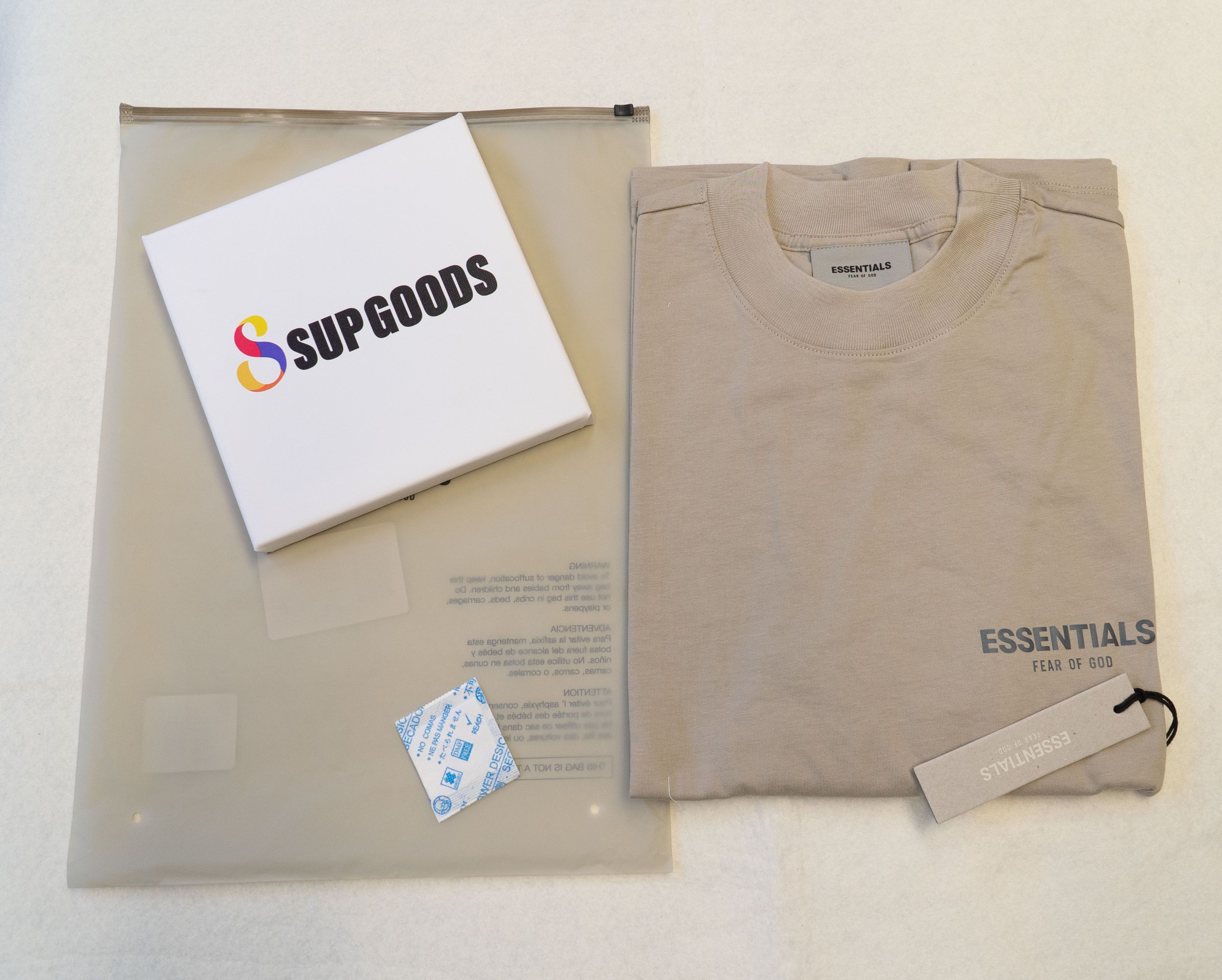 Fear of God Fear of God Essentials Core Collection L/S T-shirt Tan XL Size US XL / EU 56 / 4 - 3 Thumbnail