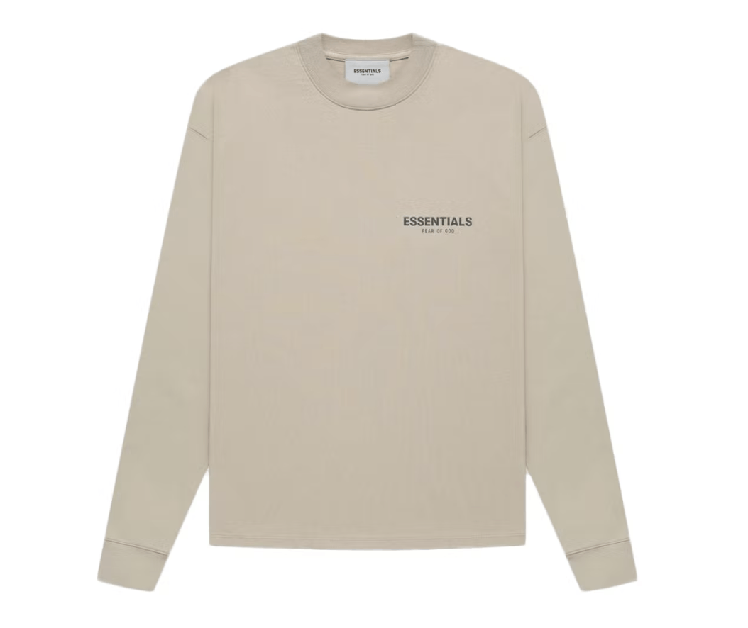 Fear of God Fear of God Essentials Core Collection L/S T-shirt Tan XL Size US XL / EU 56 / 4 - 2 Thumbnail