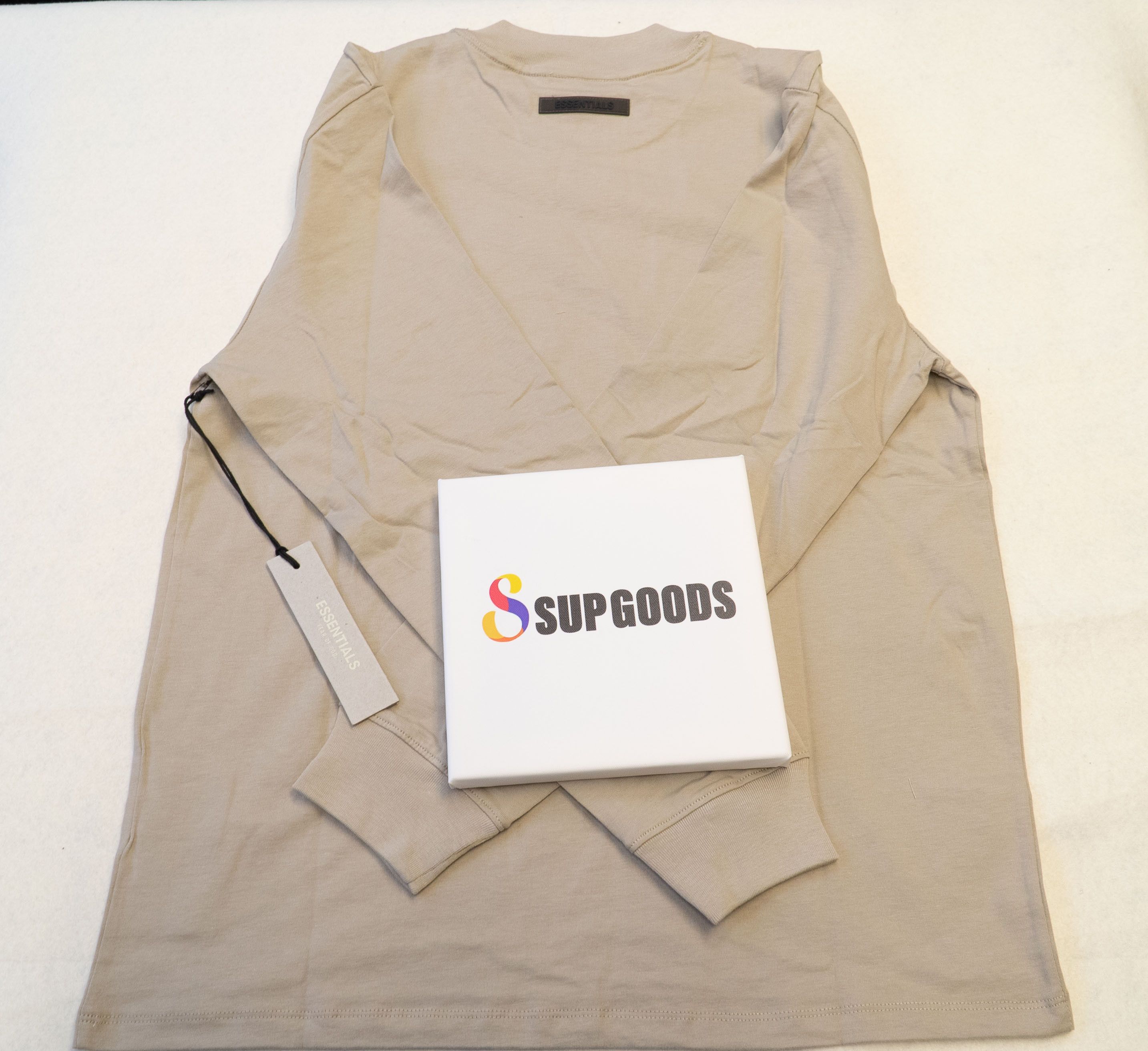 Fear of God Fear of God Essentials Core Collection L/S T-shirt Tan XL Size US XL / EU 56 / 4 - 8 Thumbnail