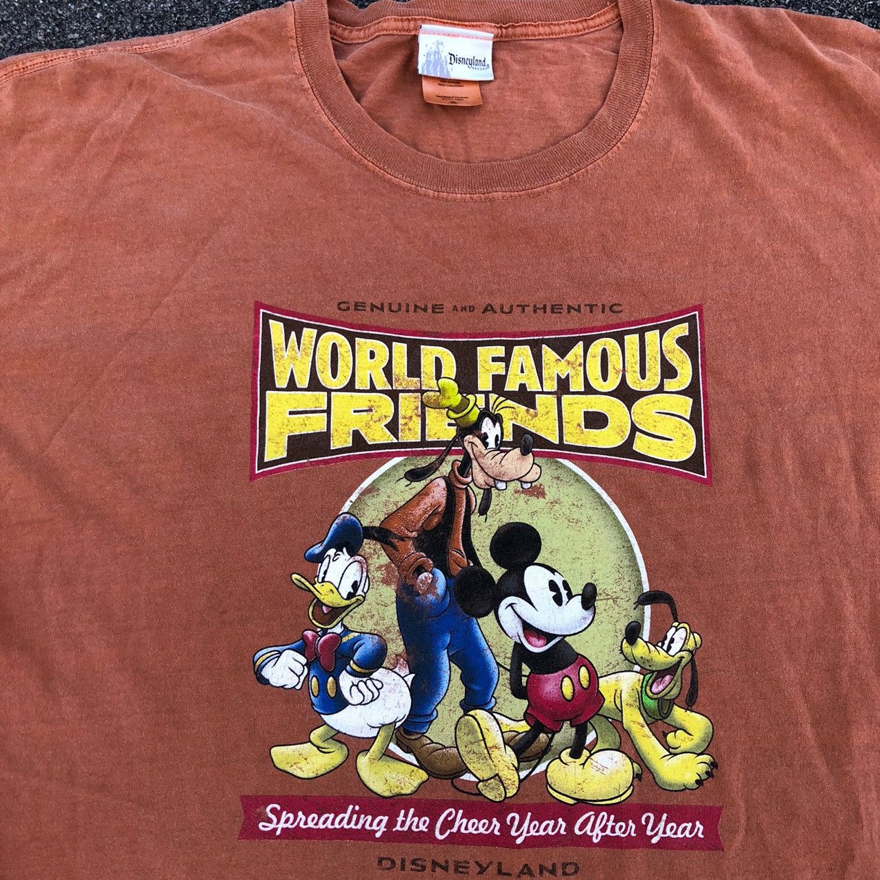 Disney Vintage Disney Mickey Mouse Donald duck goofy Pluto shirt Size US XXL / EU 58 / 5 - 1 Thumbnail
