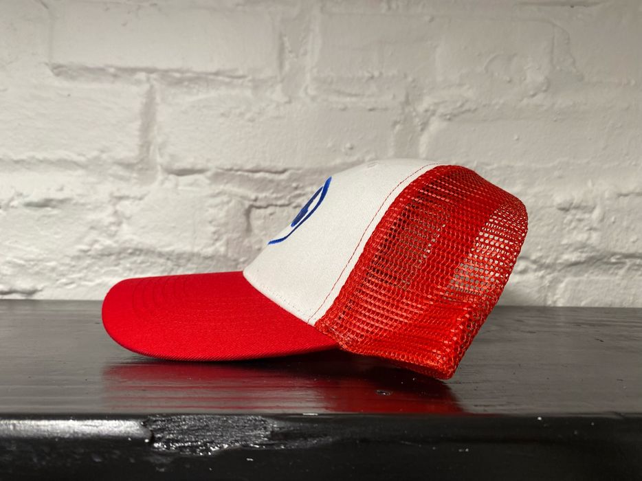 Mowalola Mowalola Puff Puff Trucker Hat Red | Grailed