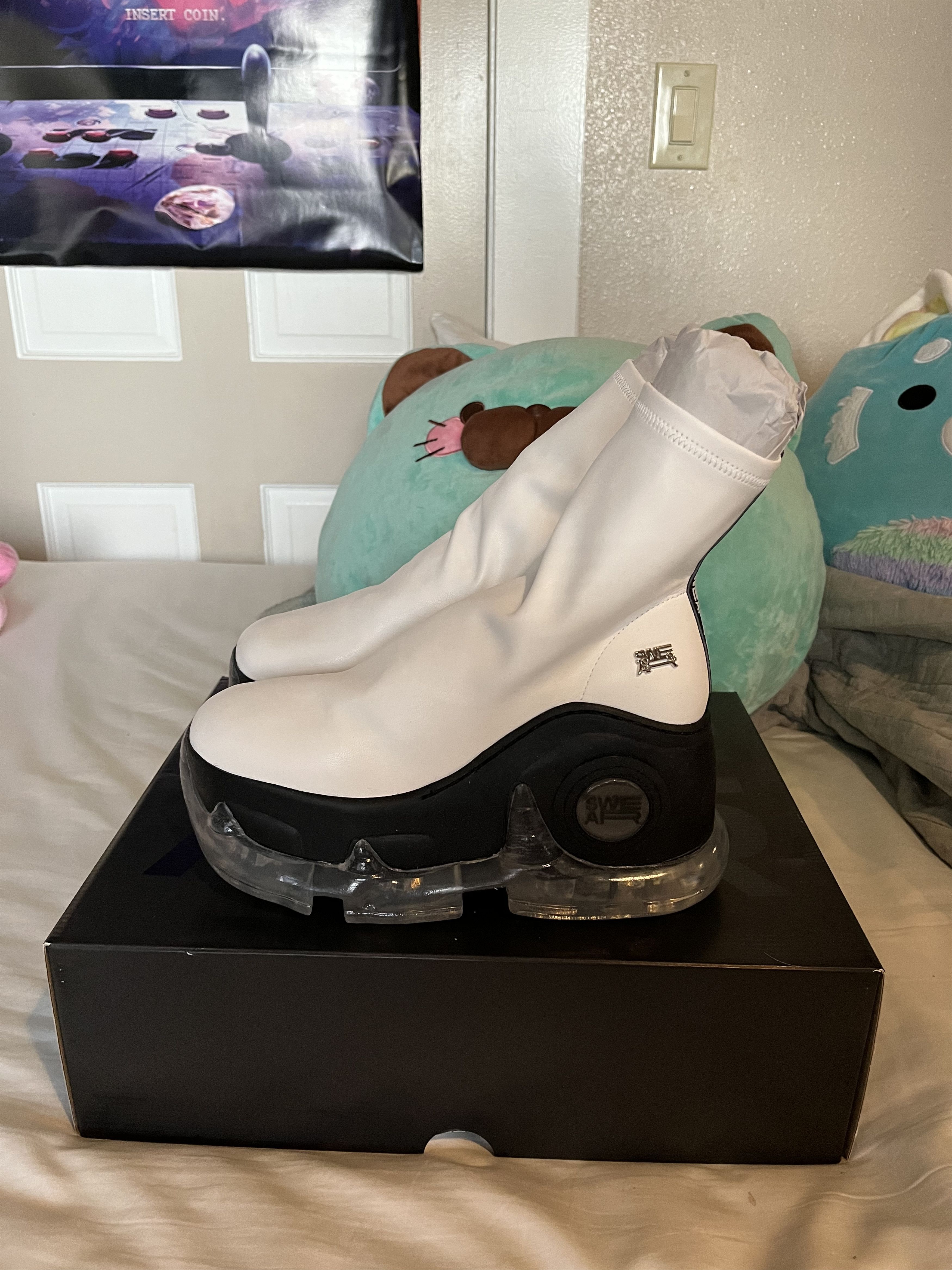 SWEAR London SWEAR LONDON WHITE AIR REVIVE BOOTS | Grailed