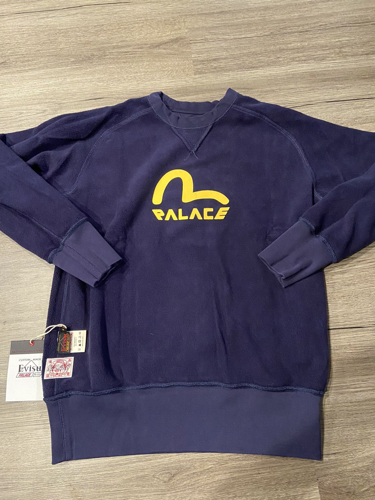 Evisu × Palace Palace x evisu reversible crew sweatshirt Size US M / EU 48-50 / 2 - 5 Thumbnail