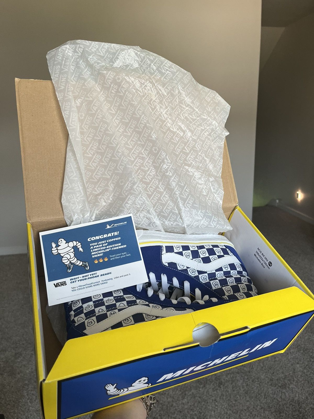 Vans RARE Vans Michelin Sk8-Hi Shoes *ONLY 100 EVER MADE* Size US 10.5 / EU 43-44 - 2 Thumbnail