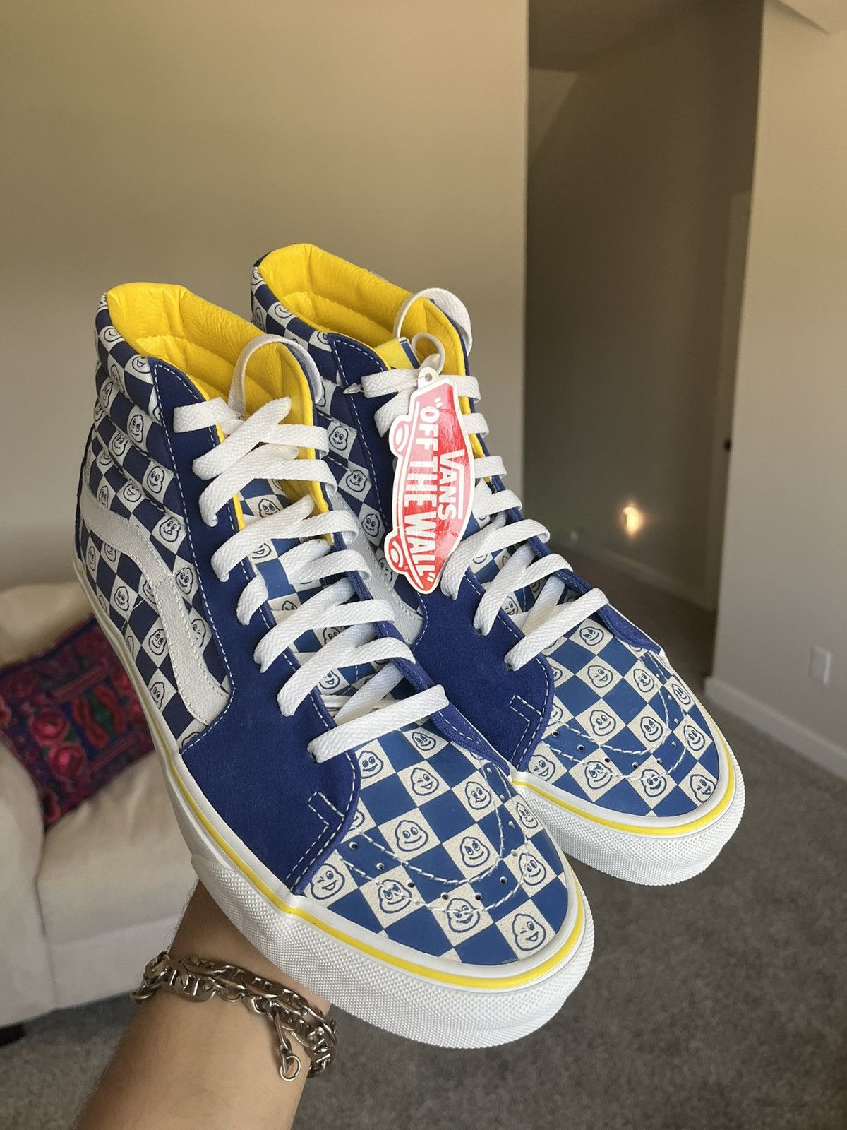 Vans RARE Vans Michelin Sk8-Hi Shoes *ONLY 100 EVER MADE* Size US 10.5 / EU 43-44 - 3 Thumbnail