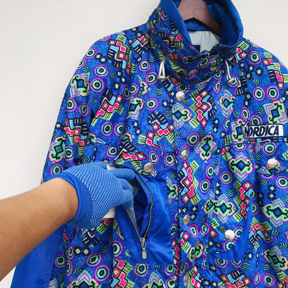 Japanese Brand Nordica sportwear skier multitones art reef motive XL Size US XL / EU 56 / 4 - 9 Thumbnail