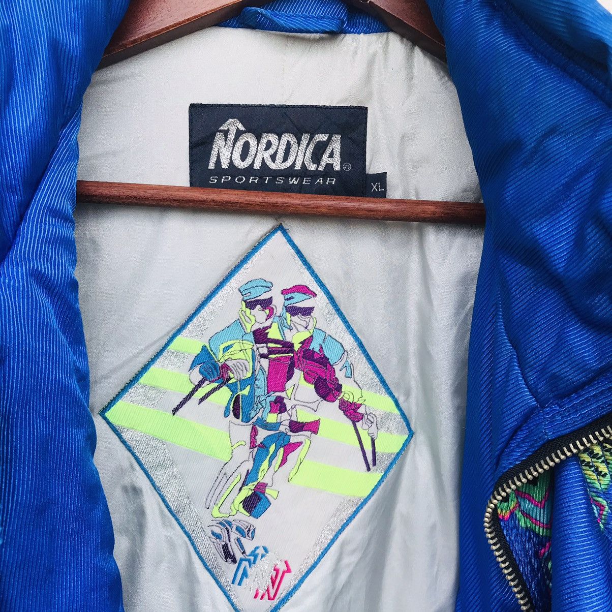 Japanese Brand Nordica sportwear skier multitones art reef motive XL Size US XL / EU 56 / 4 - 12 Thumbnail