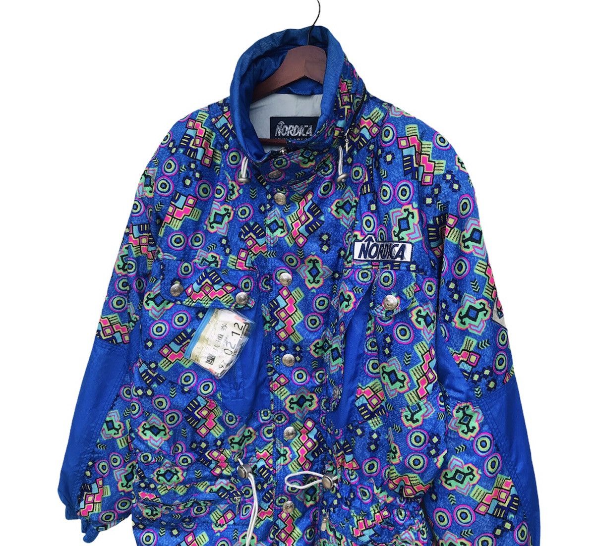 Japanese Brand Nordica sportwear skier multitones art reef motive XL Size US XL / EU 56 / 4 - 3 Thumbnail
