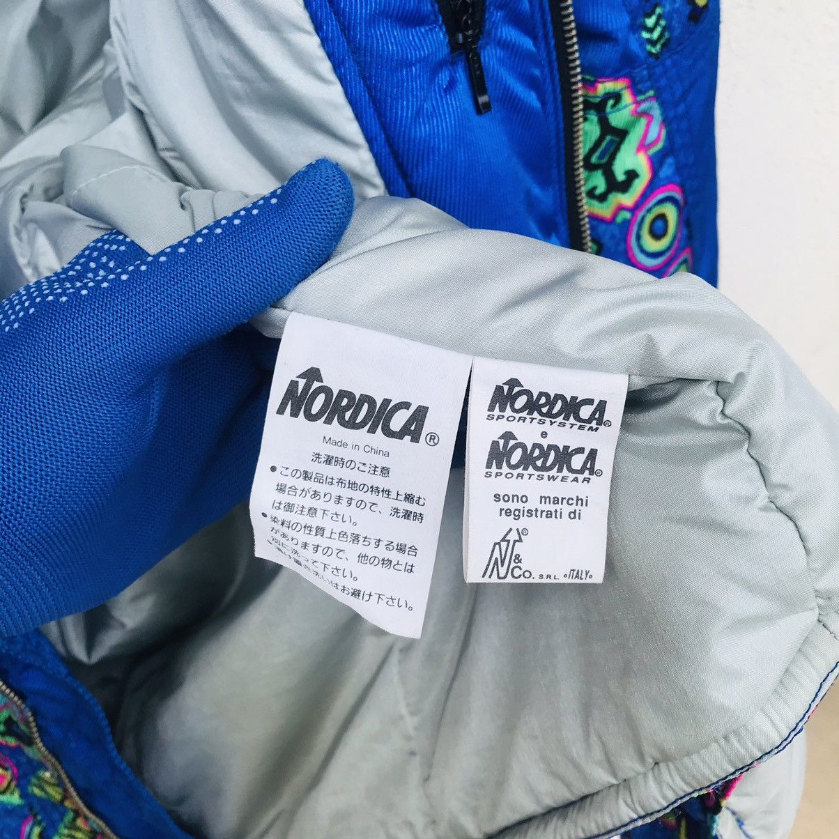 Japanese Brand Nordica sportwear skier multitones art reef motive XL Size US XL / EU 56 / 4 - 13 Thumbnail
