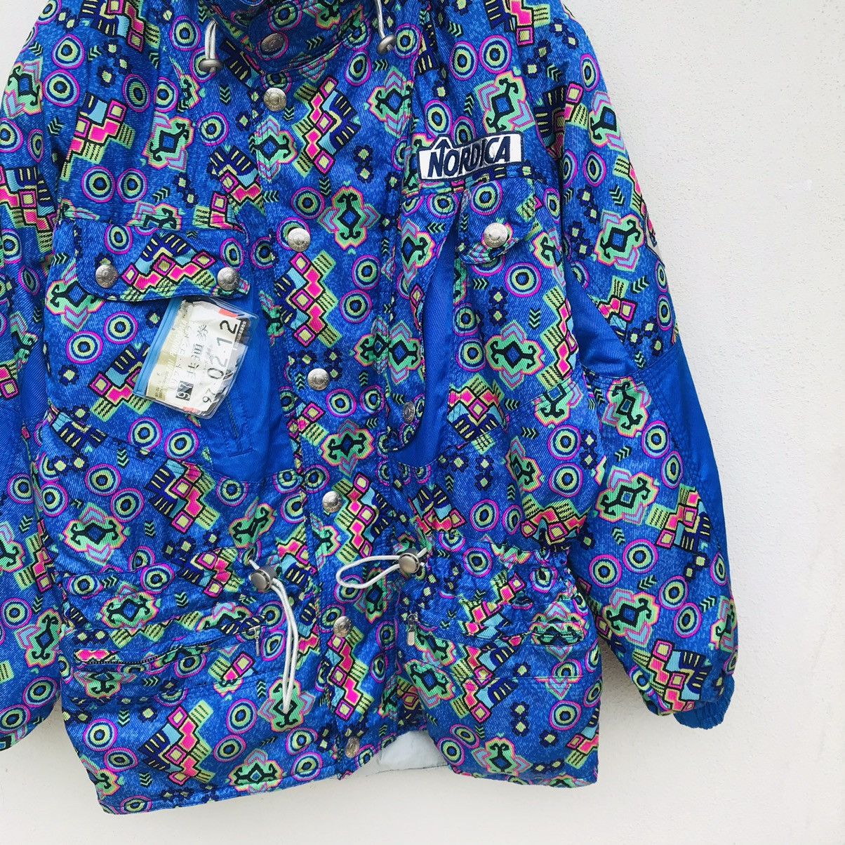 Japanese Brand Nordica sportwear skier multitones art reef motive XL Size US XL / EU 56 / 4 - 5 Thumbnail