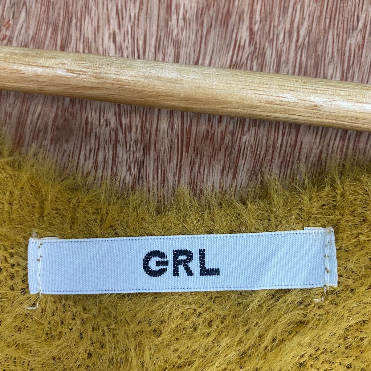 Aran Isles Knitwear Japan vintage Mustard ustard Mohair Shag Shaggy Fur Knitwear Size US M / EU 48-50 / 2 - 9 Thumbnail