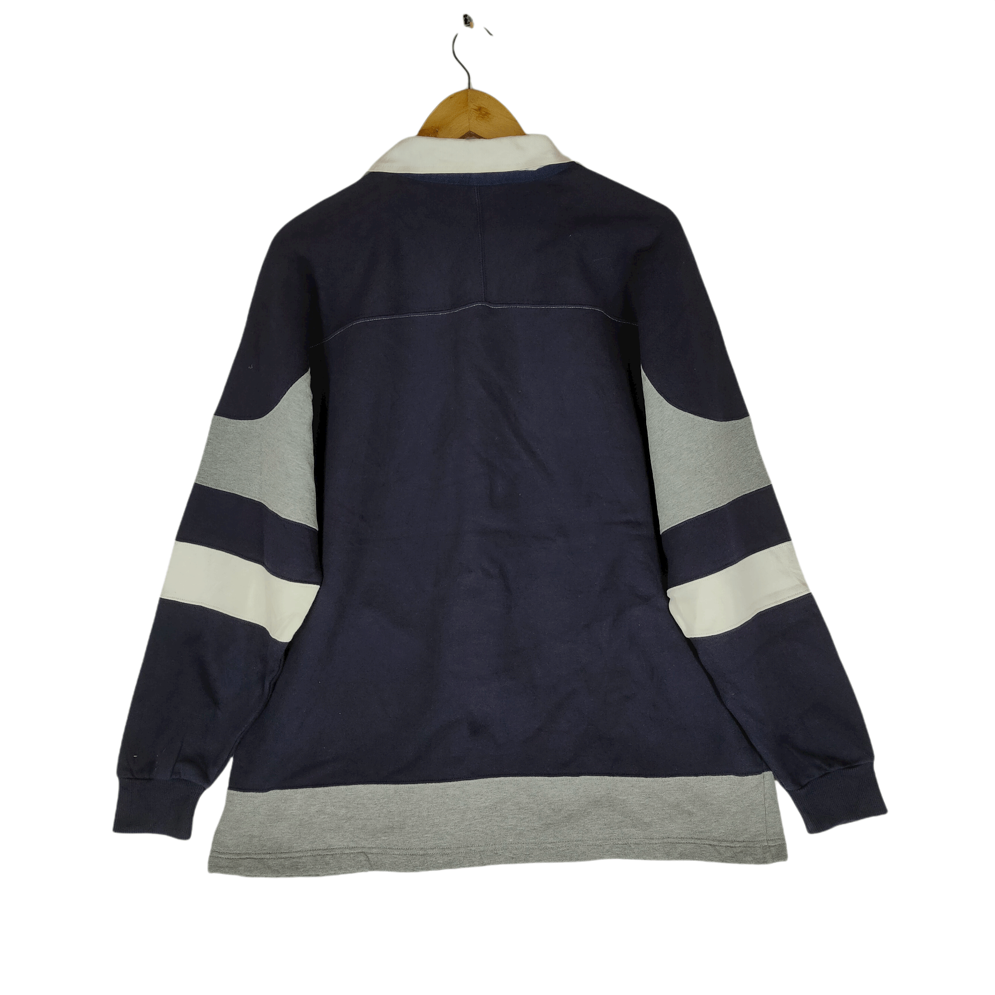 Canterbury of New Zealand × Vintage Vintage CANTERBURY NEW ZEALAND Emb. Spellout Rugby Polo Size US L / EU 52-54 / 3 - 9 Thumbnail