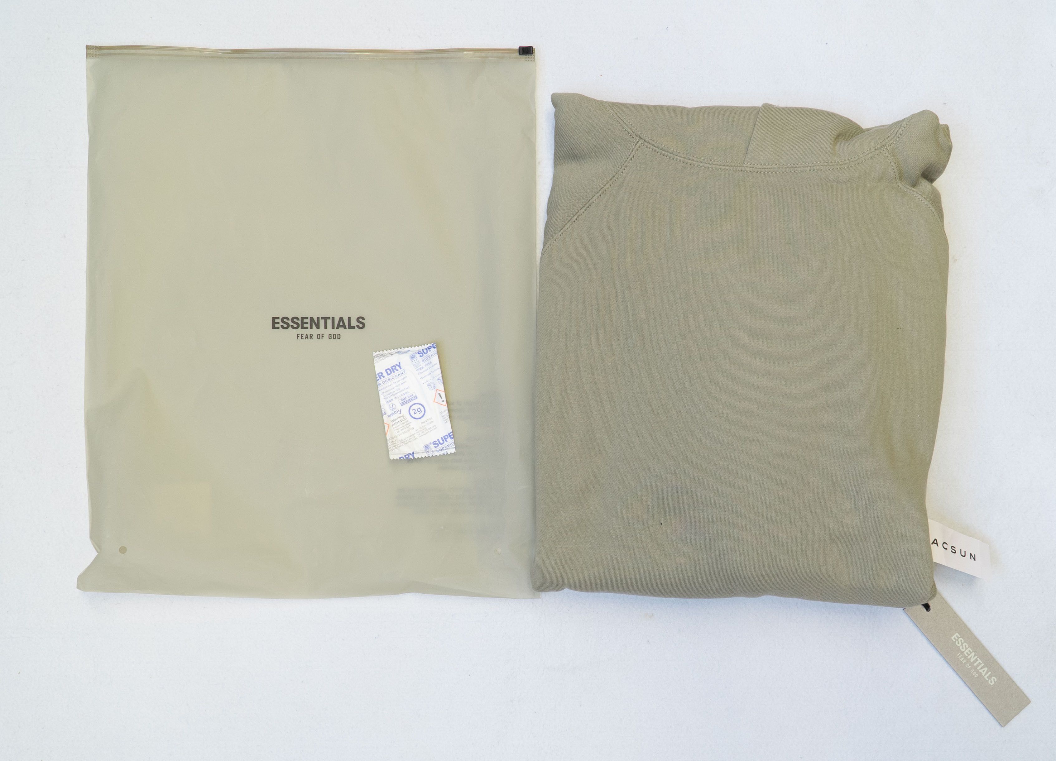 Fear of God Fear of God Essentials Pullover Hoodie Pistachio SS21(XL) Size US XL / EU 56 / 4 - 8 Thumbnail