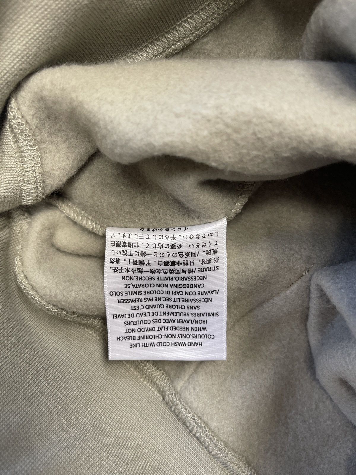 Fear of God Fear of God Essentials Pullover Hoodie Pistachio SS21(XL) Size US XL / EU 56 / 4 - 9 Thumbnail