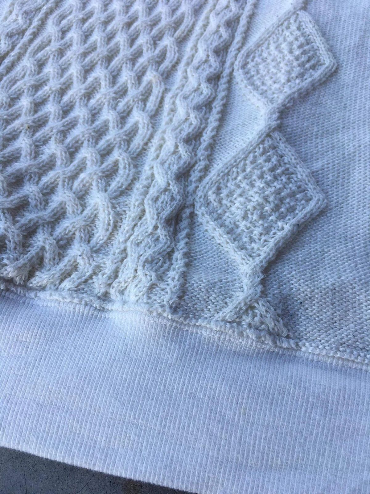 Aran Isles Knitwear × Vintage 📌Very Rare BACK NUMBER Sweater Mix PureKnit Sweater Size US S / EU 44-46 / 1 - 7 Thumbnail