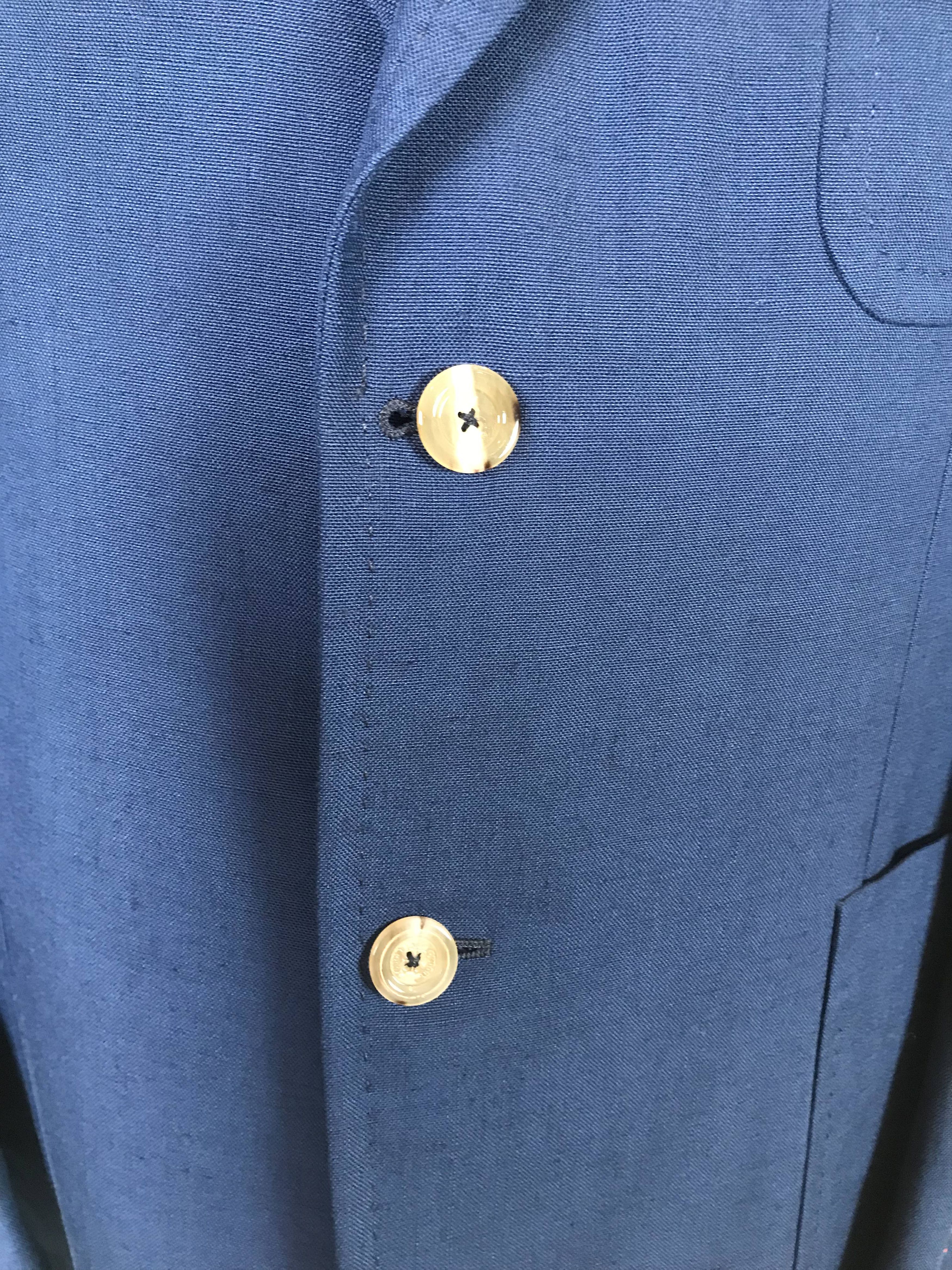 Gucci Gucci 'My Body My Choice' Navy Blazer Size 52R - 7 Thumbnail