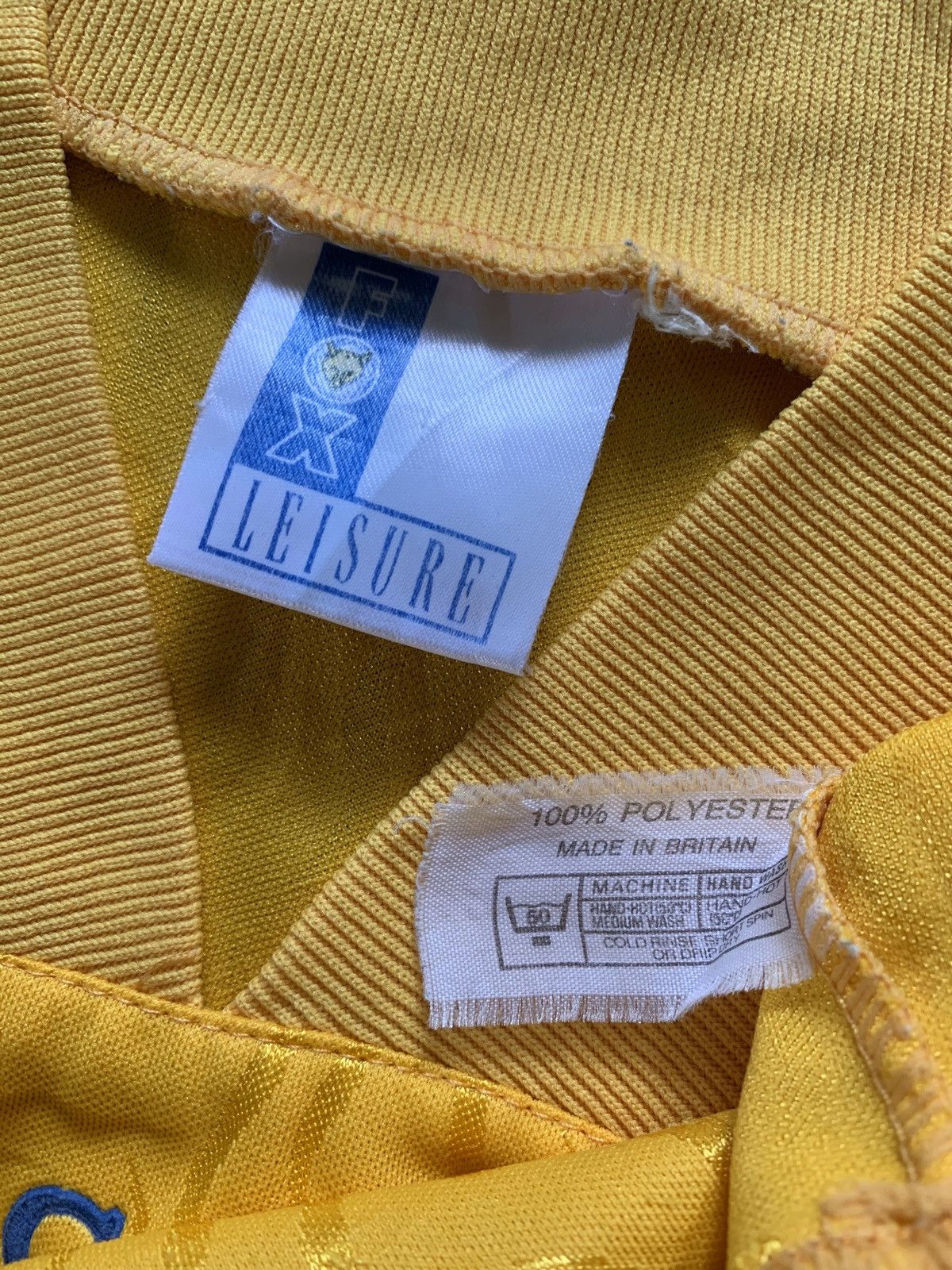 Vintage Vtg 94-96 Leicester City Away Jersey EPL FA Cup Size US L / EU 52-54 / 3 - 5 Thumbnail