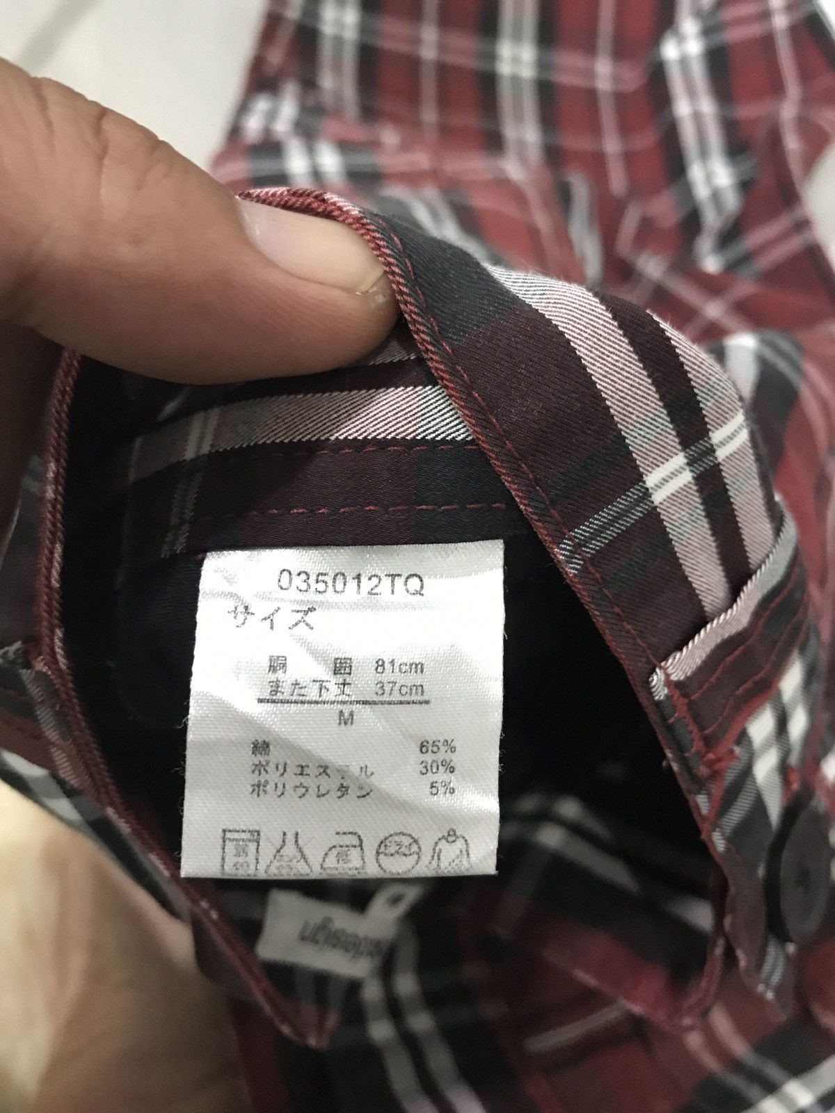 Japanese Brand sematic design Japan Plaid Cargo Short Pant Size US 30 / EU 46 - 10 Thumbnail