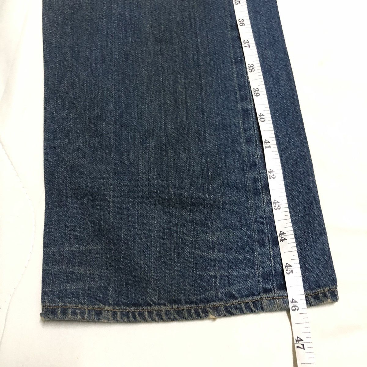 Levi's × Levi's Vintage Clothing Vintage Levi’s LVC 1st Blue Jean Selvedge Buckleback Denim Size US 30 / EU 46 - 11 Thumbnail