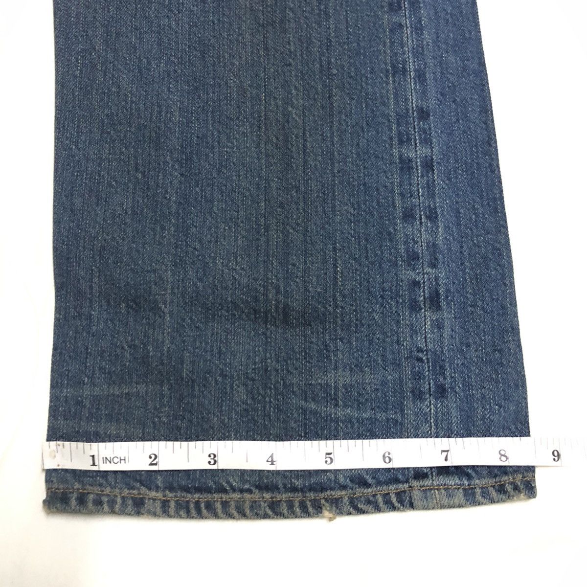 Levi's × Levi's Vintage Clothing Vintage Levi’s LVC 1st Blue Jean Selvedge Buckleback Denim Size US 30 / EU 46 - 13 Thumbnail