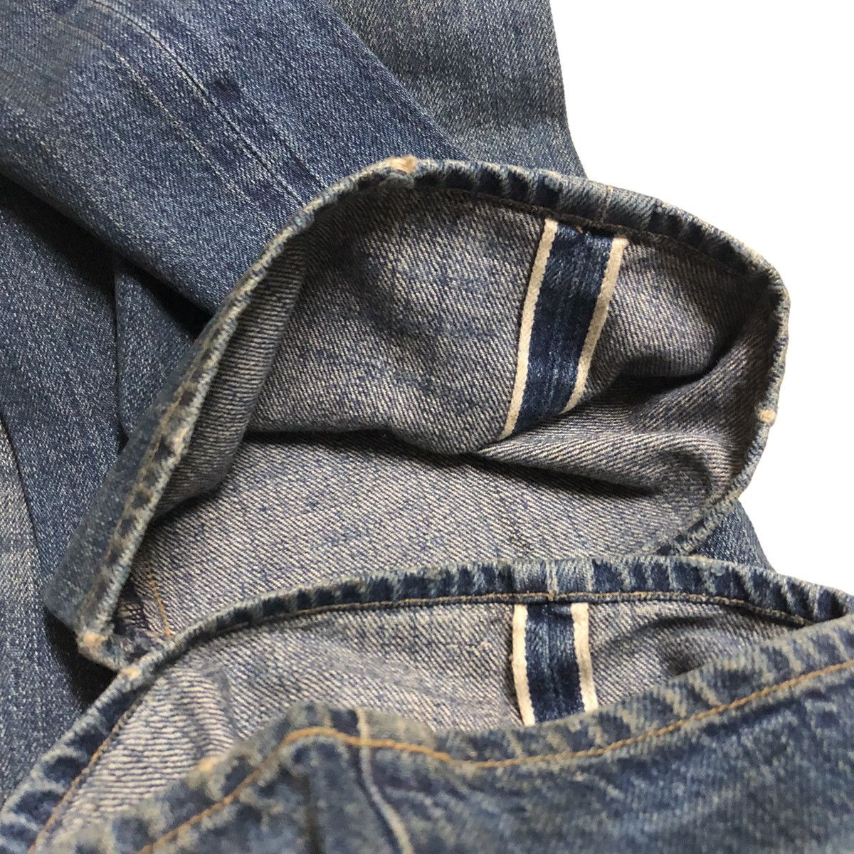 Levi's × Levi's Vintage Clothing Vintage Levi’s LVC 1st Blue Jean Selvedge Buckleback Denim Size US 30 / EU 46 - 19 Thumbnail