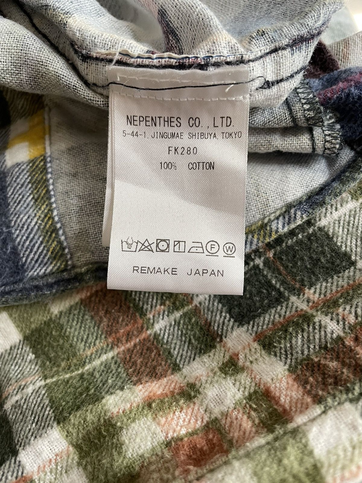 Needles Rebuild by Needles 7 Cut Flannel Size US S / EU 44-46 / 1 - 4 Thumbnail