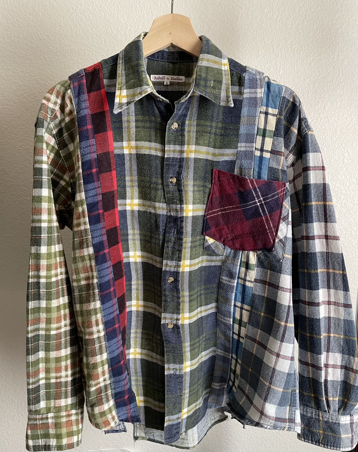 Needles Rebuild by Needles 7 Cut Flannel Size US S / EU 44-46 / 1 - 1 Thumbnail