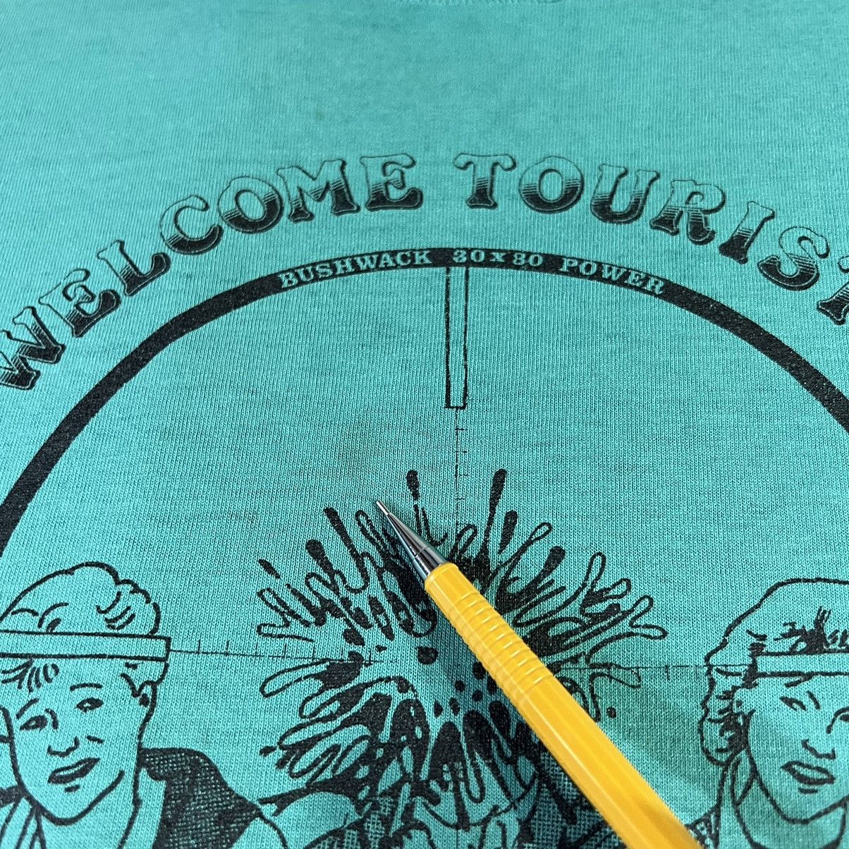 Vintage Welcome Tourist Enjoy The Sights Headshot 1991 Gopher Tee Size US XL / EU 56 / 4 - 6 Thumbnail
