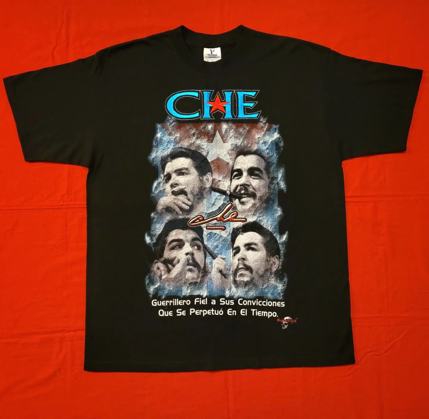 Band Tees × Rap Tees Y2K Deadstock Rock & Death Che Guevara Rap Tee ...