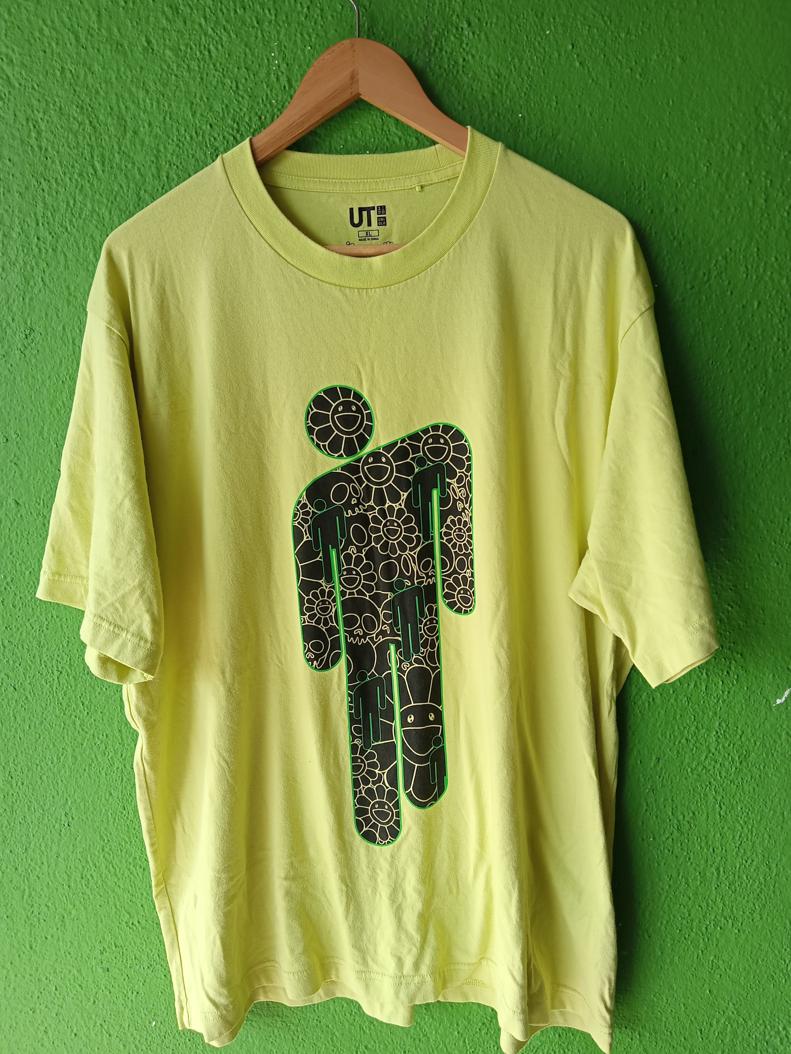 Billie Eilish × Japanese Brand × Takashi Murakami Uniqlo Billie Eilish x Takashi Murakami tee Size US XL / EU 56 / 4 - 8 Thumbnail