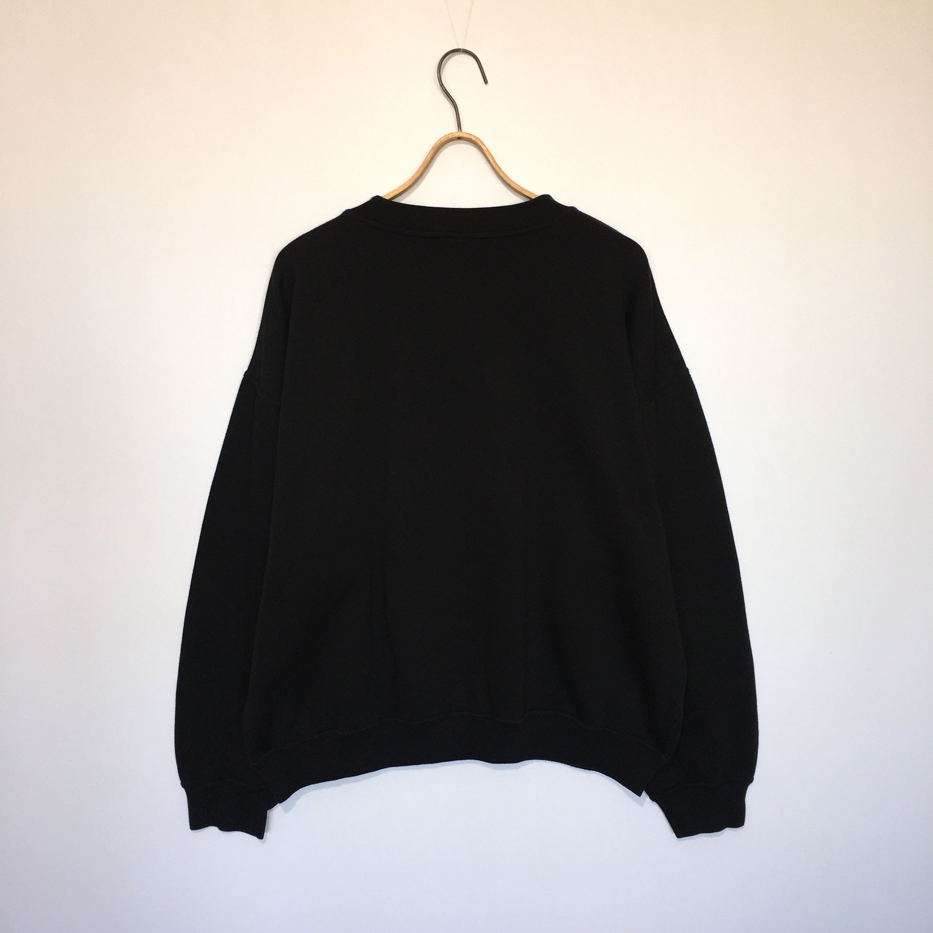 Adidas Adidas Vintage 90s Embroidered Logo Black Sweatshirt Size US XL / EU 56 / 4 - 2 Thumbnail