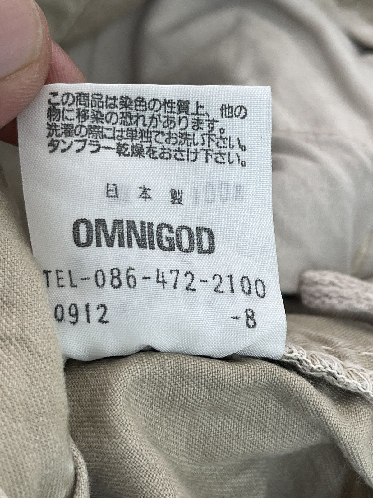 Japanese Brand Omnigod Japan Cargo Pant USAAF Regular Fit 1🟦0 Size US 32 / EU 48 - 8 Thumbnail