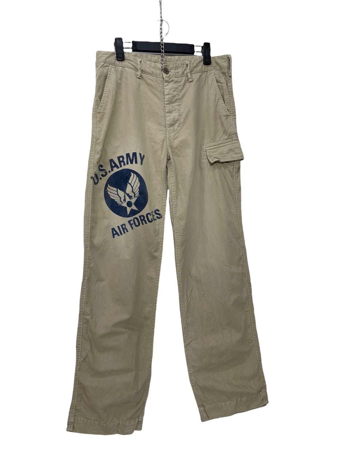 Japanese Brand Omnigod Japan Cargo Pant USAAF Regular Fit 1🟦0 Size US 32 / EU 48 - 2 Thumbnail
